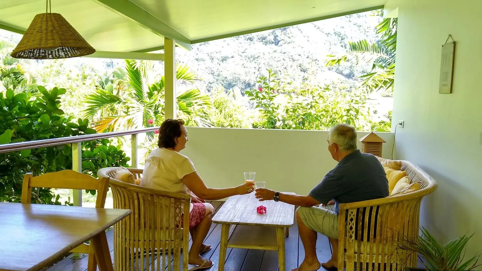 Hébergement de vacances Villa Tahaa - Fare Motoi à Tiva